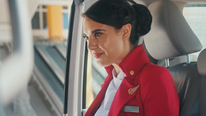 Virgin Atlantic social and on board promos